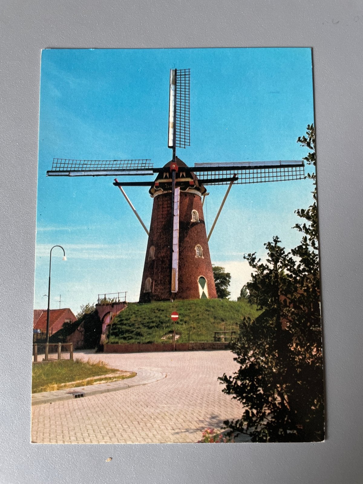 Ansichtkaart Molen 'De Korenbloem' Mill, Verzamelen, Ophalen of Verzenden, 1960 tot 1980, Ongelopen, Noord-Brabant