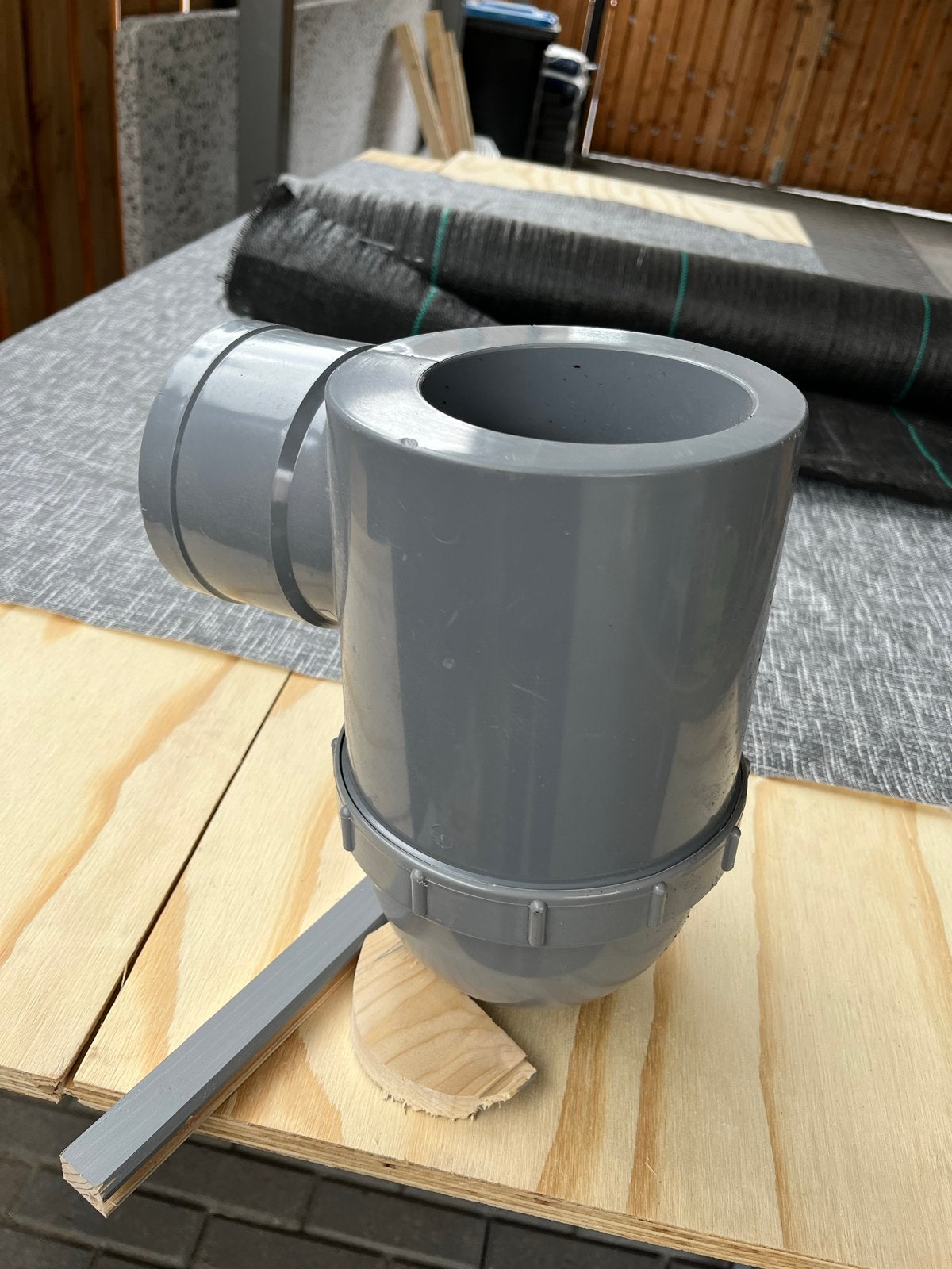 Syfon 110 mm PVC Afvoer, Ophalen, Afvoer, Pvc, Nieuw