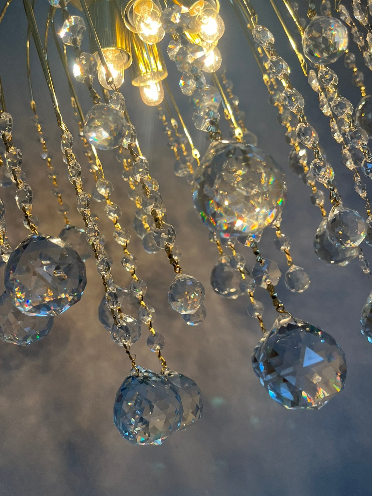 Foto 9 van XL formaat kristallen gemerkt echt swarovski kroonluchter