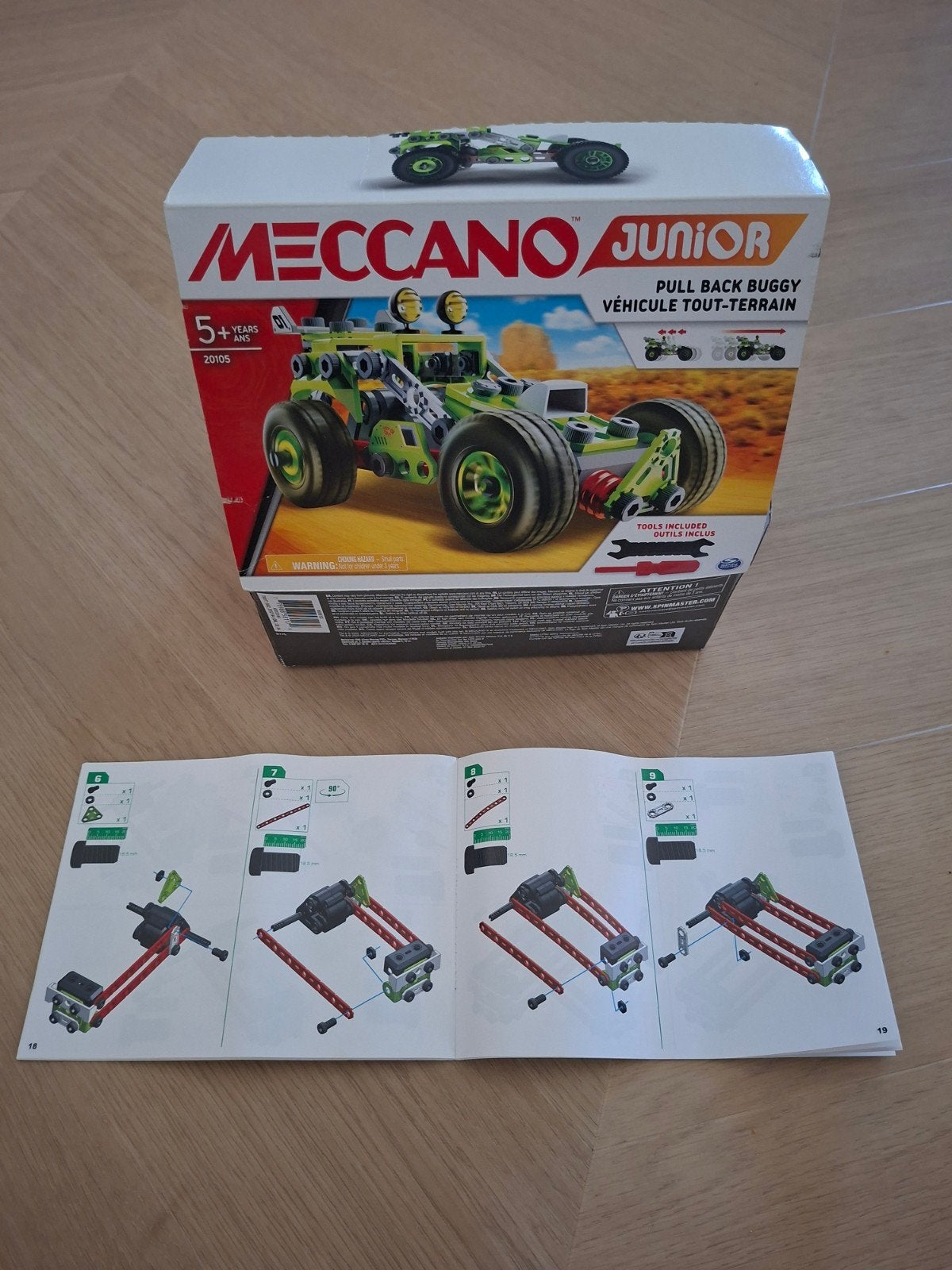 Meccano Junior Pull Back Buggy - Zo goed als nieuw, Ophalen, Zo goed als nieuw, Overige merken