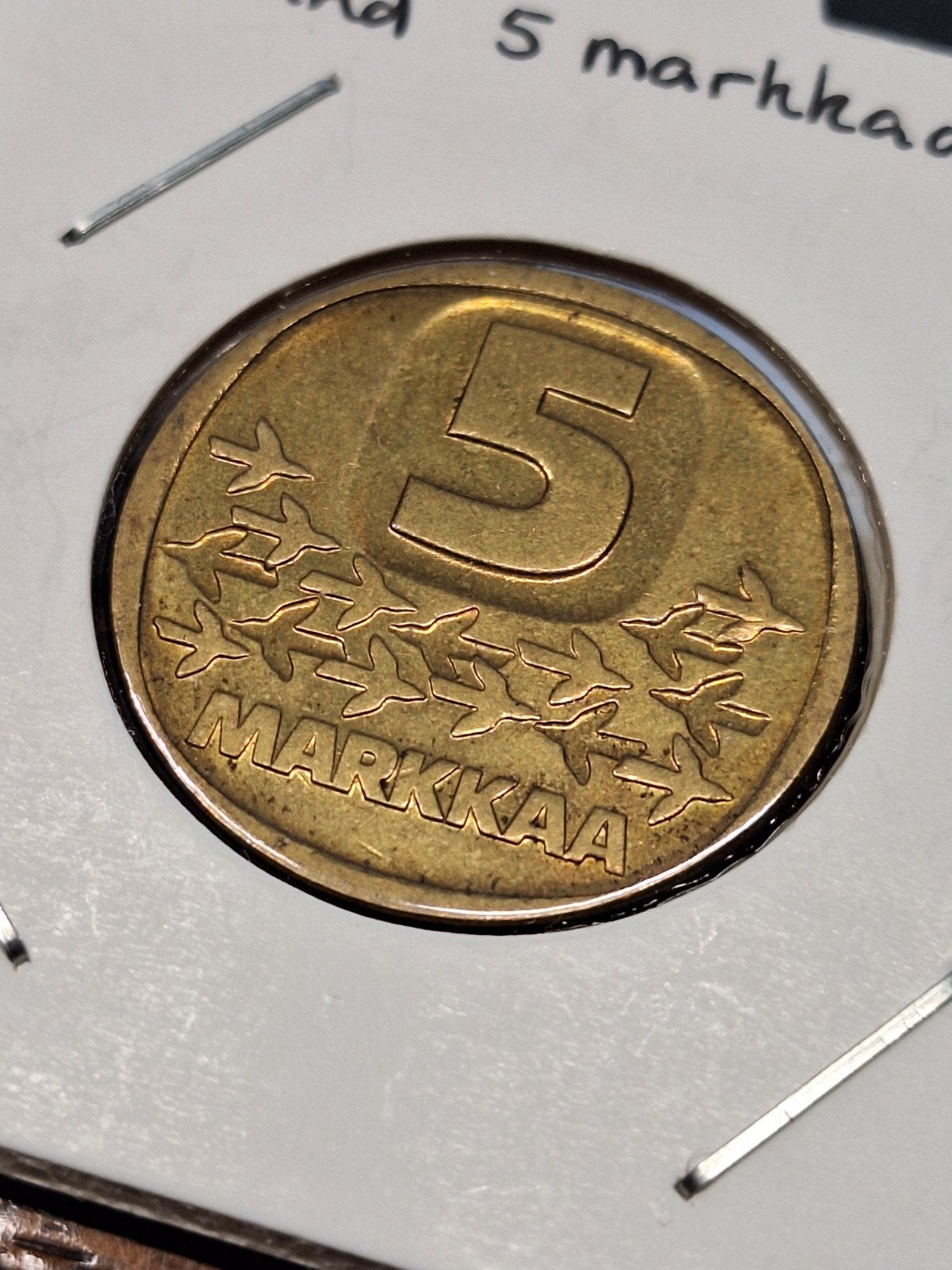 Finland 5 marka 1983n, Postzegels en Munten, Ophalen of Verzenden, Zuid-Afrika