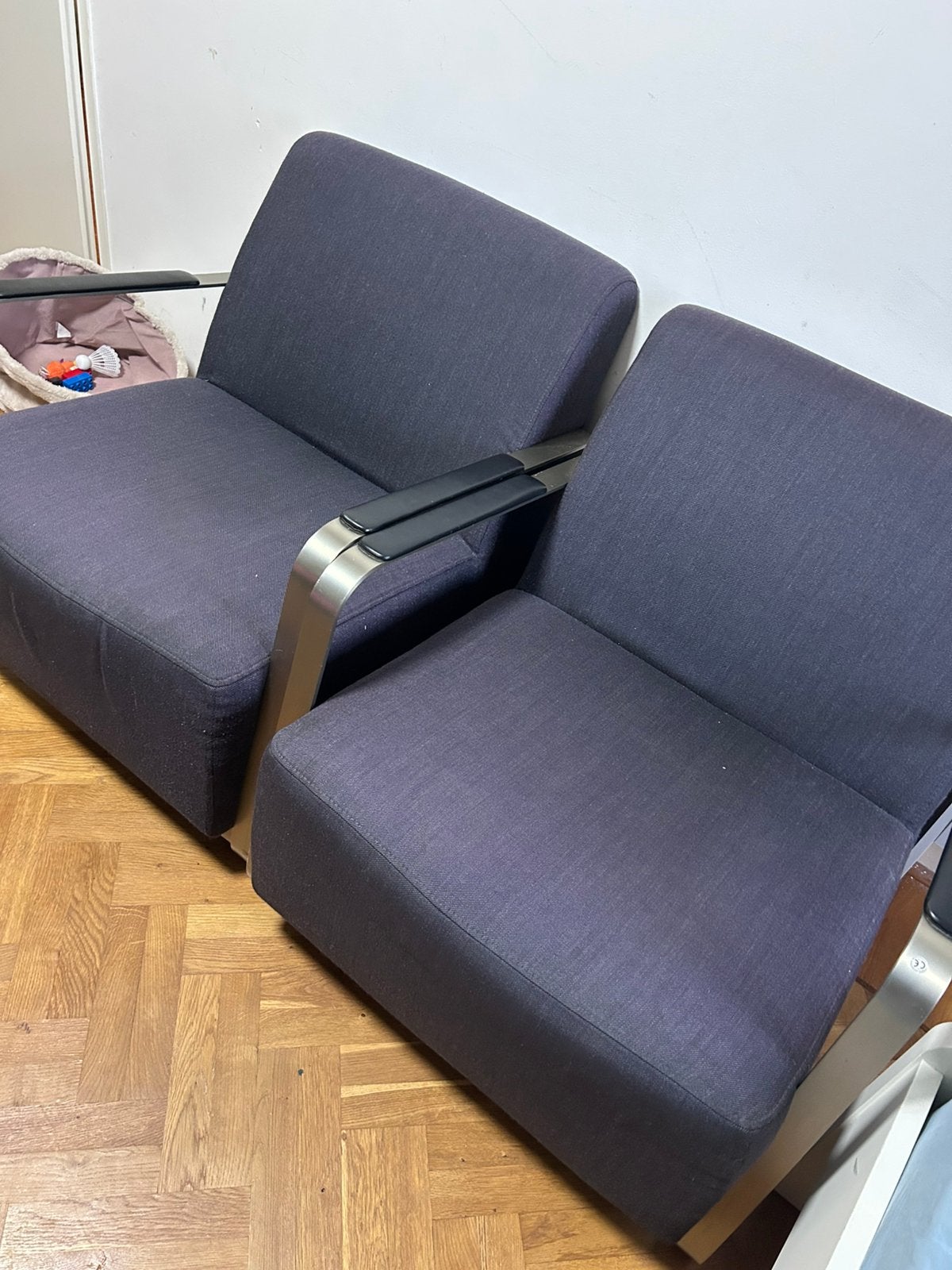 Fautuils x2, Huis en Inrichting, Banken | Sofa's en Chaises Longues, Ophalen, Zo goed als nieuw, Eenpersoons, Minder dan 150 cm
