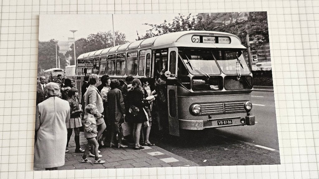 Foto BUS GTW Doetinchem 499, Verzamelen, Verzenden, Gebruikt, Bus of Metro, Overige typen