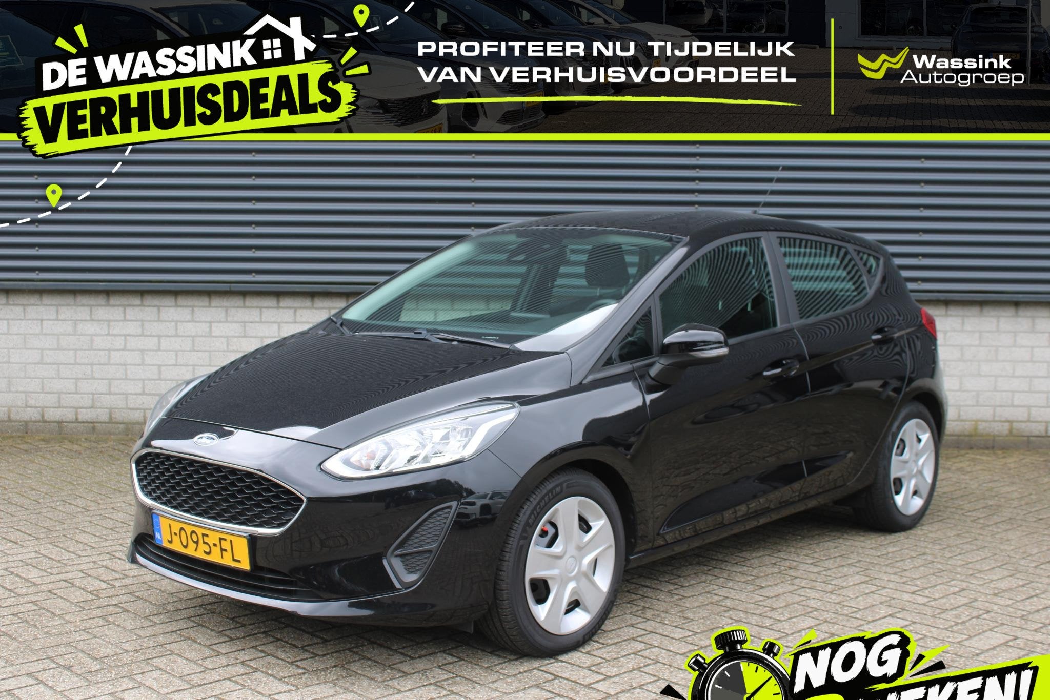 Ford Fiesta 1.0 EcoBoost Connected 5-drs | Bluetooth | Cruis, Voorwielaandrijving, Stof, Gebruikt, Euro 6