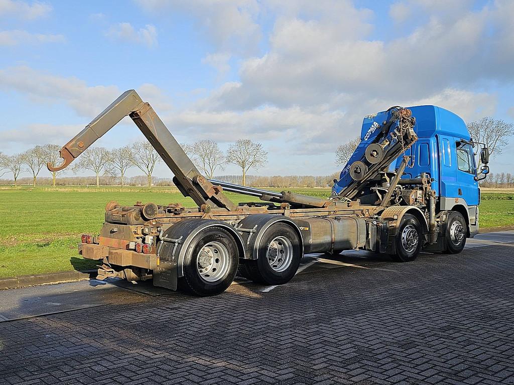 DAF CF 85.460 8x2 manual copma, 462 pk, Blauw, Bedrijf, DAF