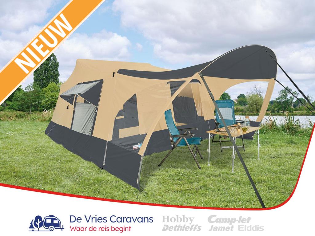 Jamet Jametic Outdoor 2026 Incl. Boogluifel!, Caravans en Kamperen, Vouwwagens, Tot en met 6, Jamet