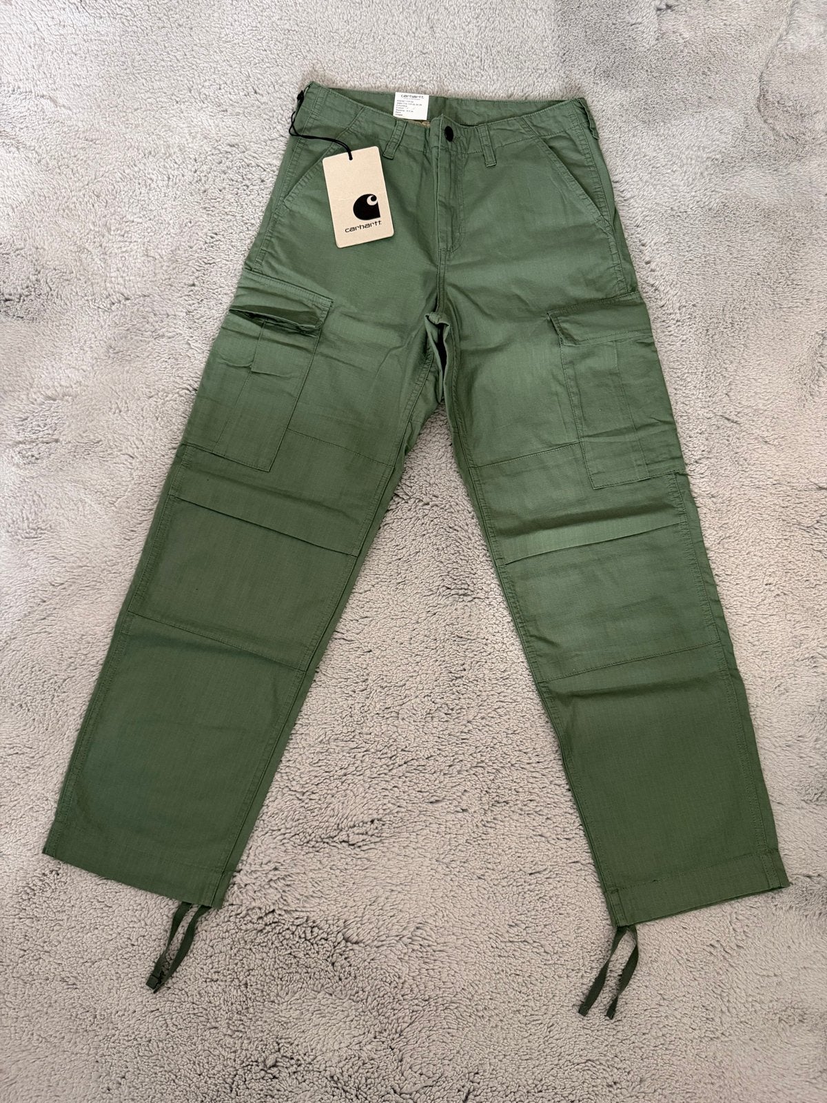 Carhartt Regular Fit Cargo Broek 29x30 - Nieuw met labels, Ophalen of Verzenden, Nieuw, Maat 46 (S) of kleiner, Groen