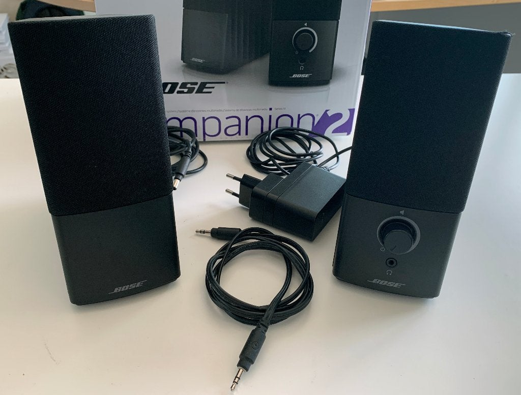 BOSE Companion 2 series III multimedia speaker system, Audio, Tv en Foto, Stereo speakers, Gebruikt, Verzenden, Bose