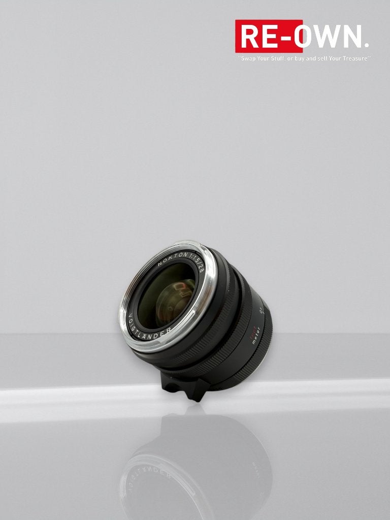 VOIGTLÄNDER NOKTON 28MM F/1.5 | LEICA M | DOOS | GARANTIE, ., Zo goed als nieuw, Voigtlander, Voigtlander