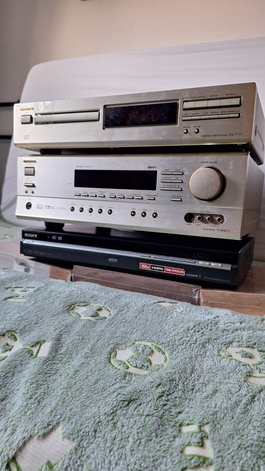 Onkyo Surround Sound Systeem met Sony DVD-speler, 70 watt of meer, Dvd-speler, Ophalen, Overige merken