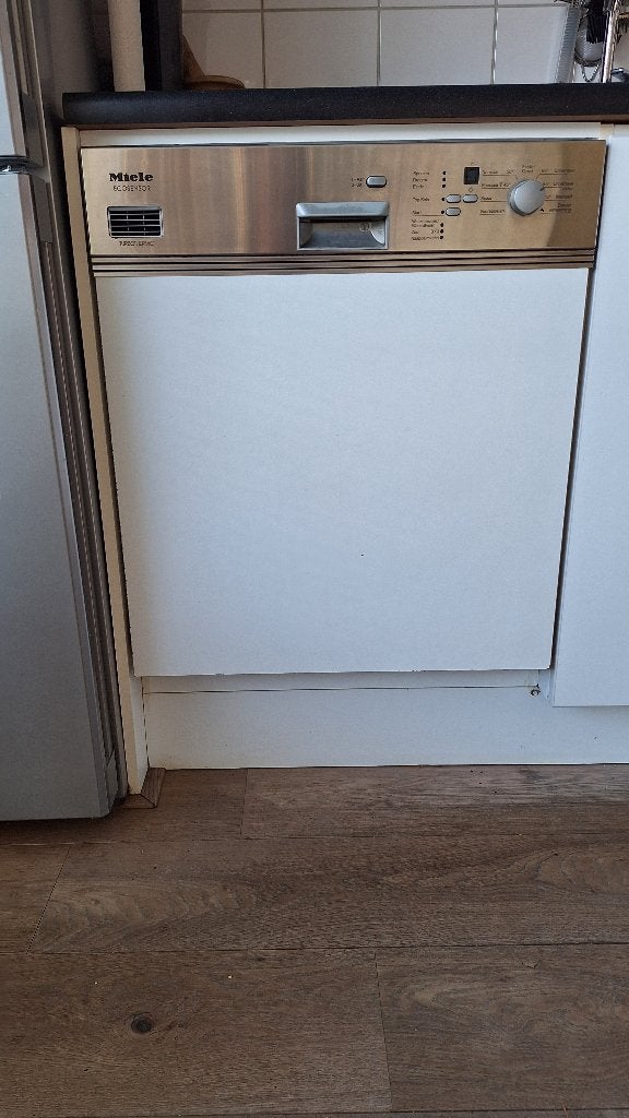 Miele vaatwasser, doet het uitstekend, met besteklade, Ophalen, Gebruikt, Minder dan 85 cm, Eco programma