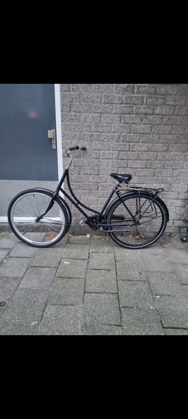 Omafiets 57cm frame, 28 inch banden - Rijdt goed!, Ophalen