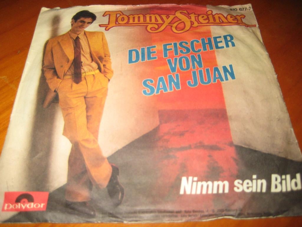 Tommy Steiner: Die Fischer von San Juan, Ophalen of Verzenden, Zo goed als nieuw, Pop