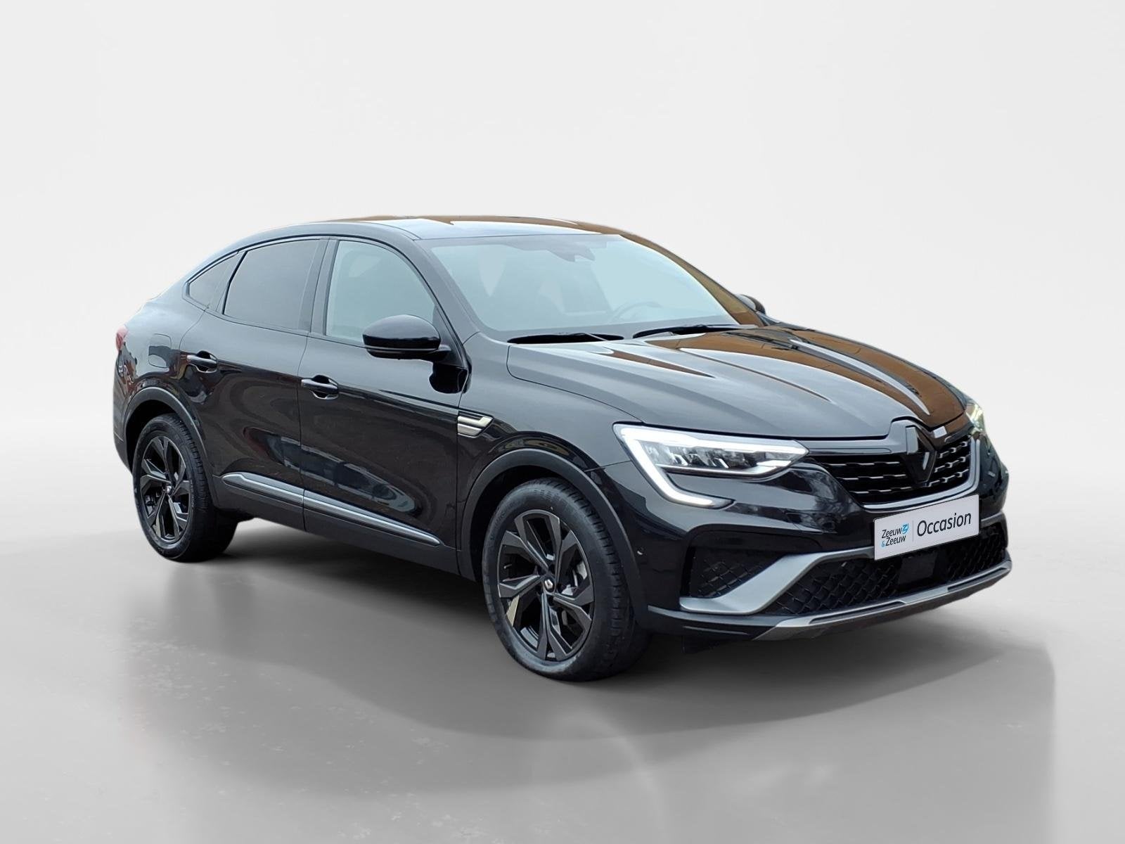 Renault Arkana 1.6 E-Tech hybrid 145 E-Tech engineered Autom, Auto's, Gebruikt, Zwart, Bedrijf, 760 kg