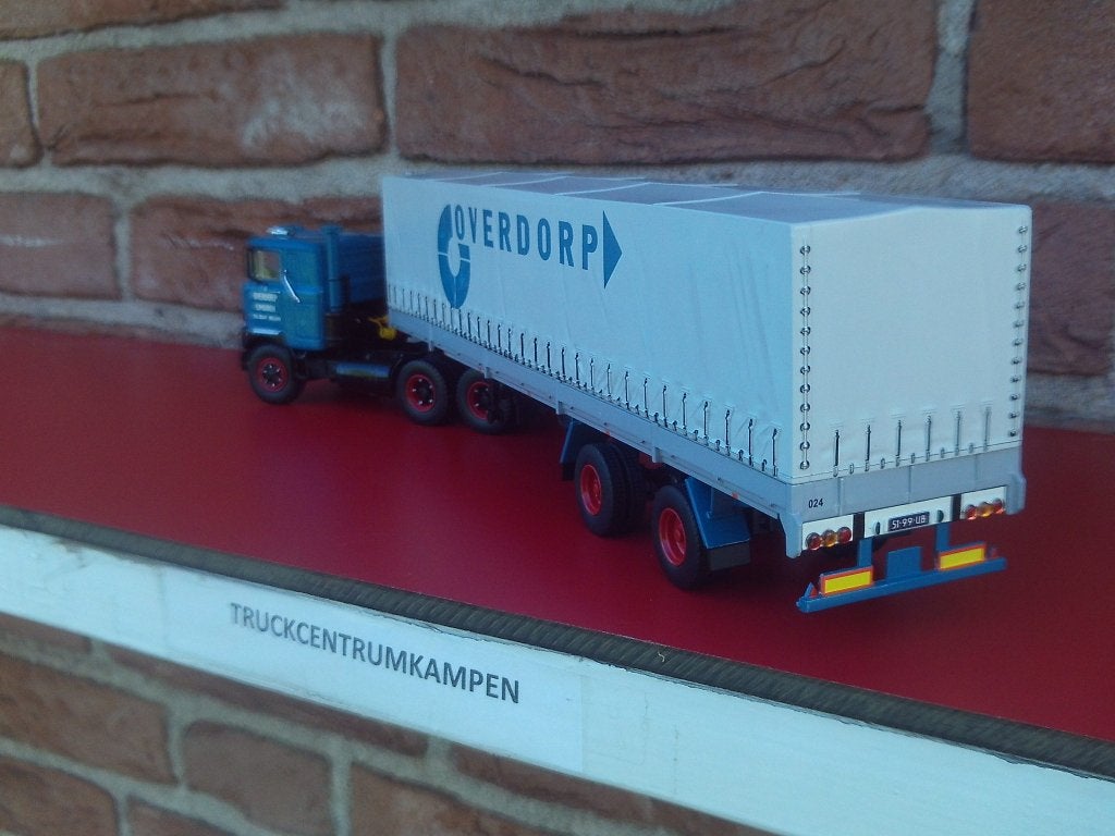Tekno  Mack  F700  6 x 4  van  Overdorp., Hobby en Vrije tijd, Modelauto's | 1:50, Ophalen of Verzenden, Nieuw, Bus of Vrachtwagen