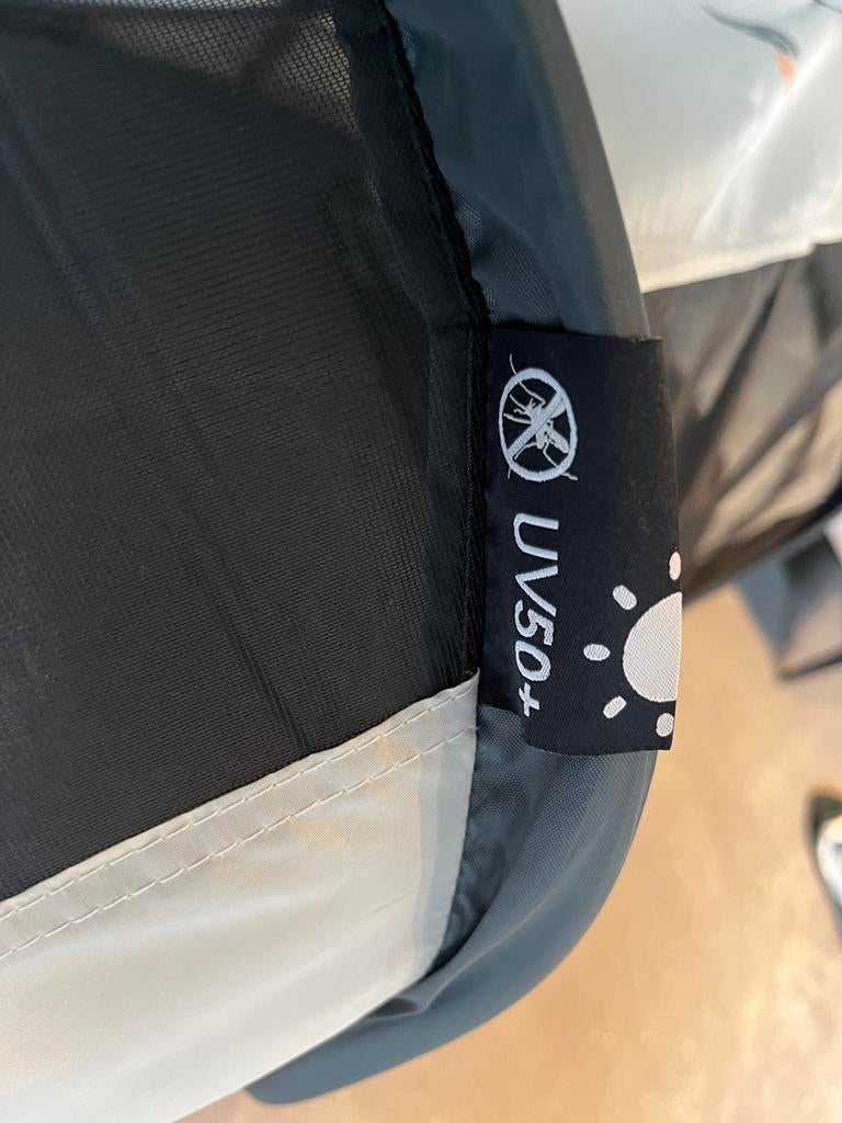 Deryan Peuter Luxe Reisbedje met UV50+ bescherming, Verzenden, Zo goed als nieuw, Reisbedje
