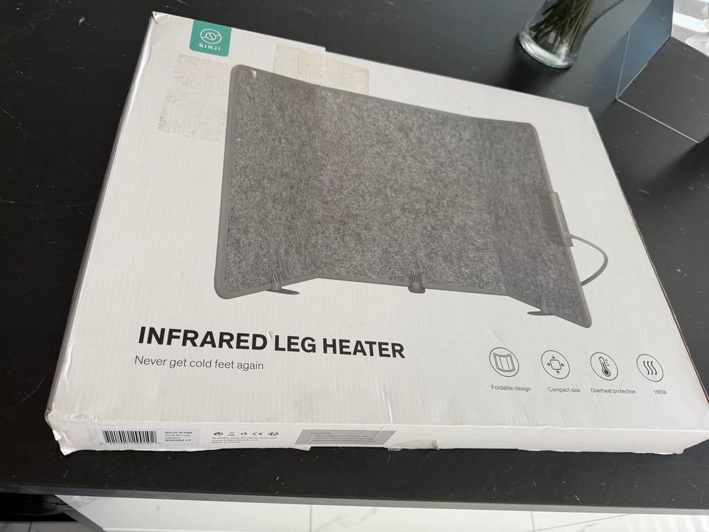 SINJI Infrarood Beenverwarmer - Nooit meer koude voeten!, Ophalen, Nieuw