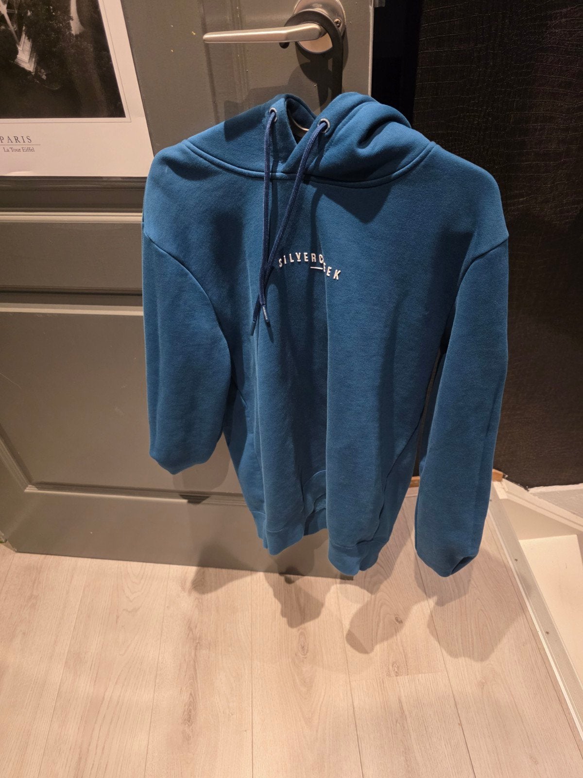 Silvercreek hoodie maat M - Blauw, Ophalen of Verzenden, Zo goed als nieuw, Silvercreek, Maat 48/50 (M)