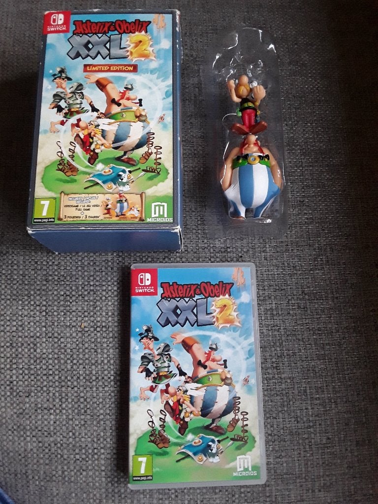 Nintendo Switch Game Astrix & Obelix XXL 2 Limited Edition, Spelcomputers en Games, Games | Nintendo Switch, Zo goed als nieuw
