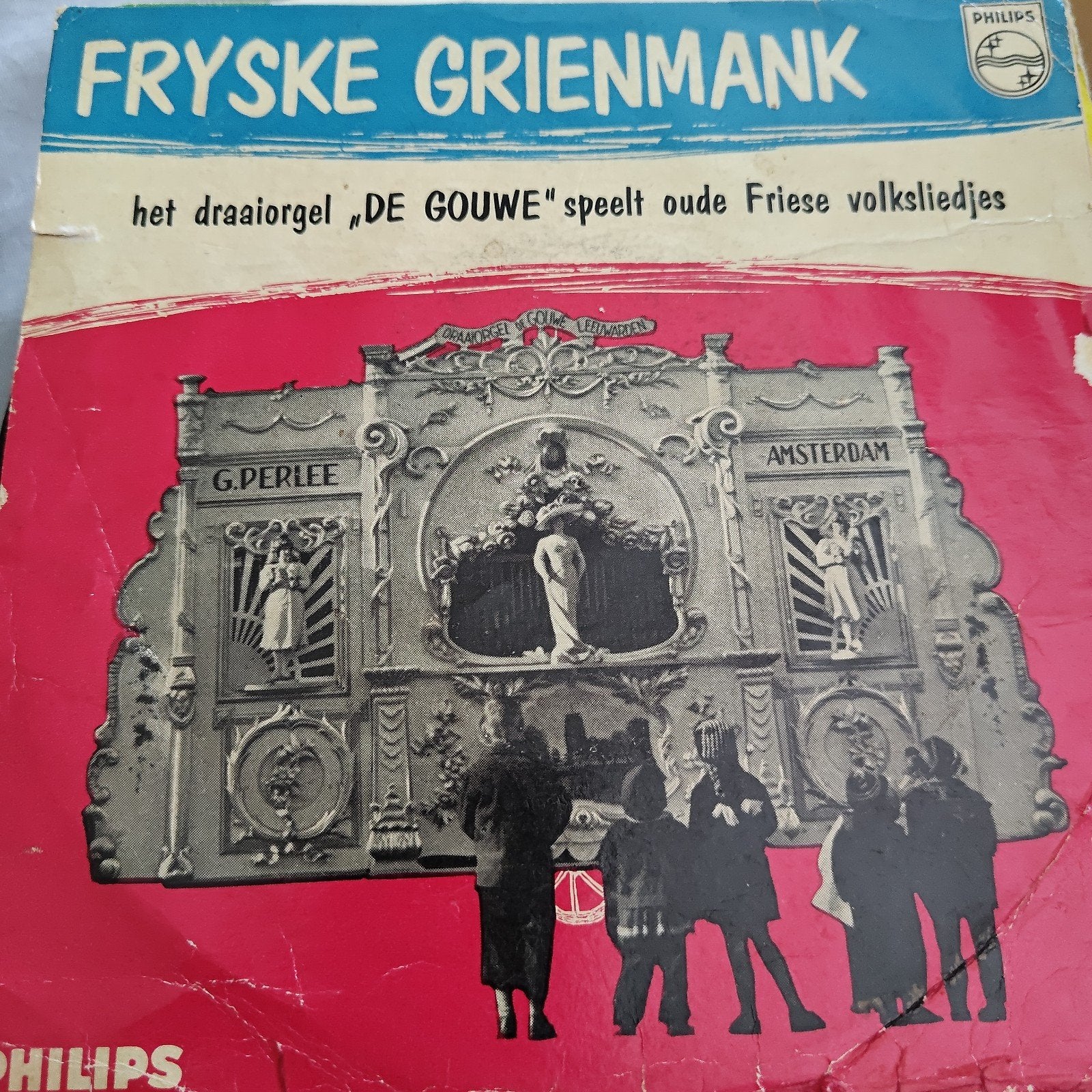 Frysk Griemank - Draaiorgel De Gouwe  Philips, Muziek en Instrumenten, Draaiorgels, Ophalen of Verzenden, Gebruikt