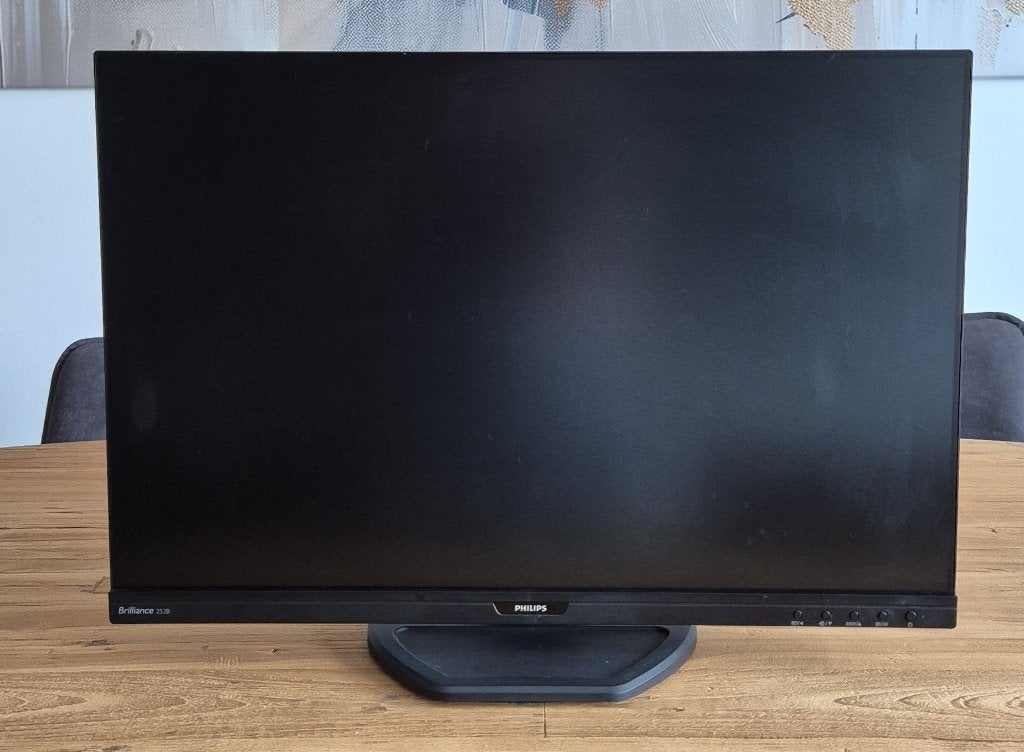 Philips Brilliance 252B + Monitorarm (goede staat), Ophalen, Philips, HDMI, Full HD