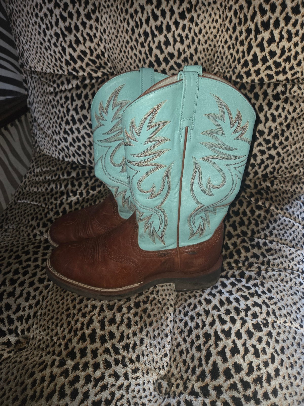 ARIAT zgan western laarzen boots westernlaarzen 40, Verzenden, Zo goed als nieuw, Schoeisel