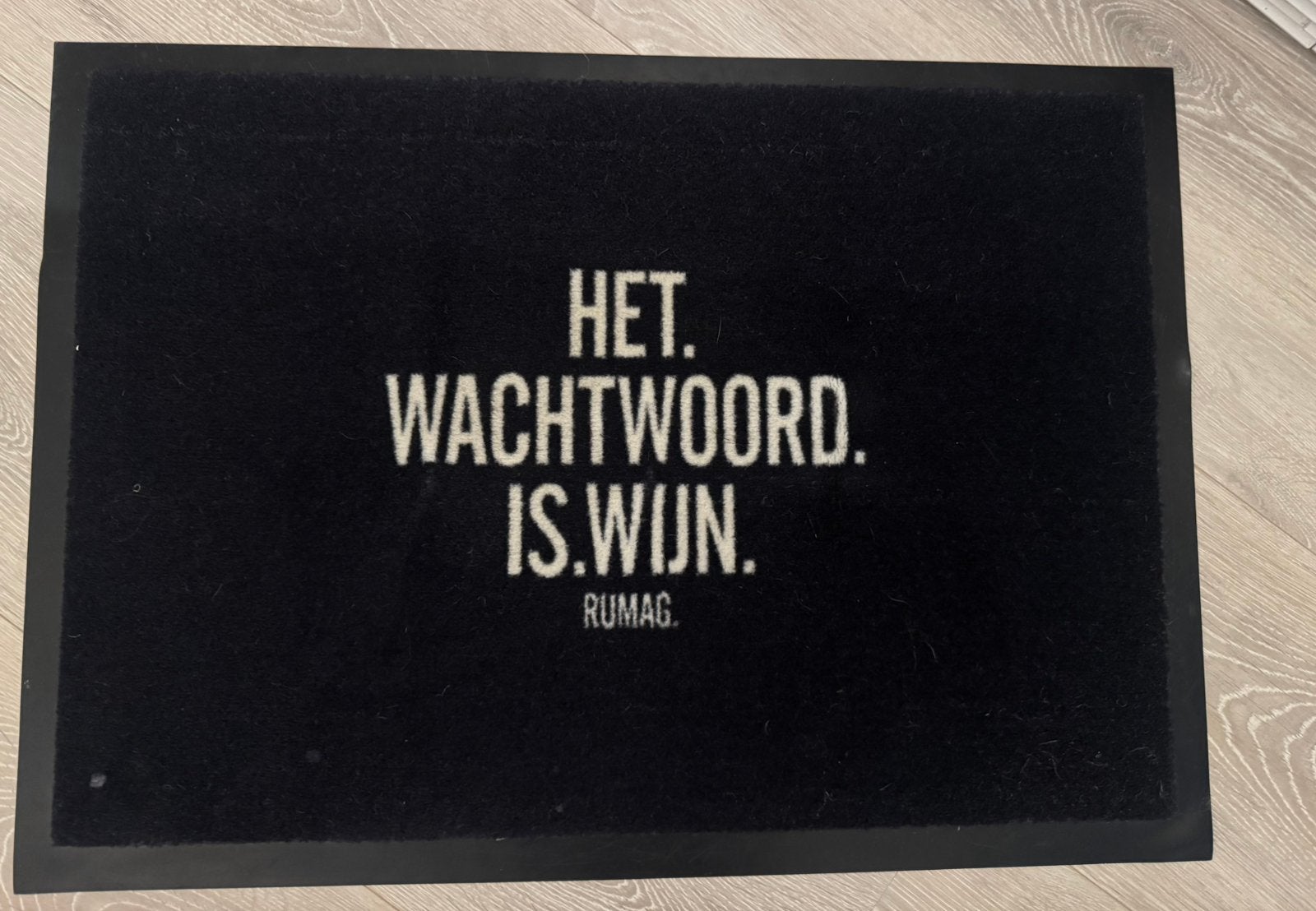 Deurmat (Rumag), Tuin en Terras, Ophalen of Verzenden, Gebruikt, Binnen, Droogloopmat