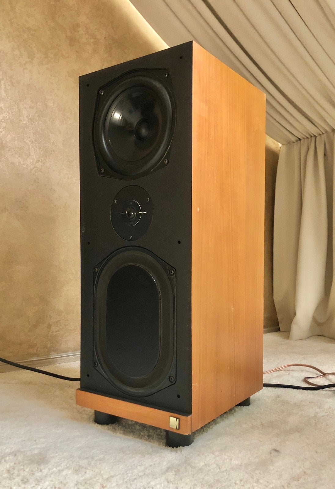 Luidsprekers Kef Calinda SP-1053, Ophalen, Stereo speakers, Gebruikt, 60 tot 120 watt