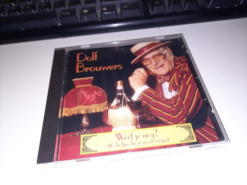 CD Dolf Brouwers – Weet Je Nog?, Ophalen, Zo goed als nieuw, Levenslied of Smartlap