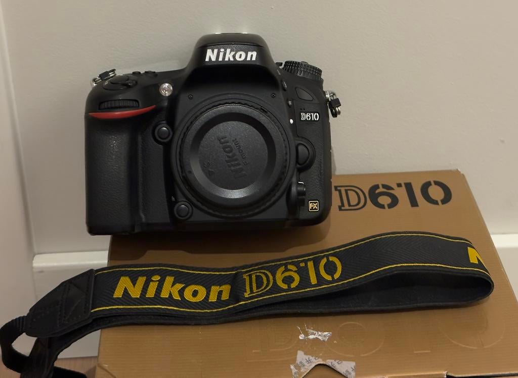 Nikon D610 – Slechts 5514 clicks – Complete set, Audio, Tv en Foto, Fotocamera's Digitaal, Spiegelreflex, Ophalen of Verzenden