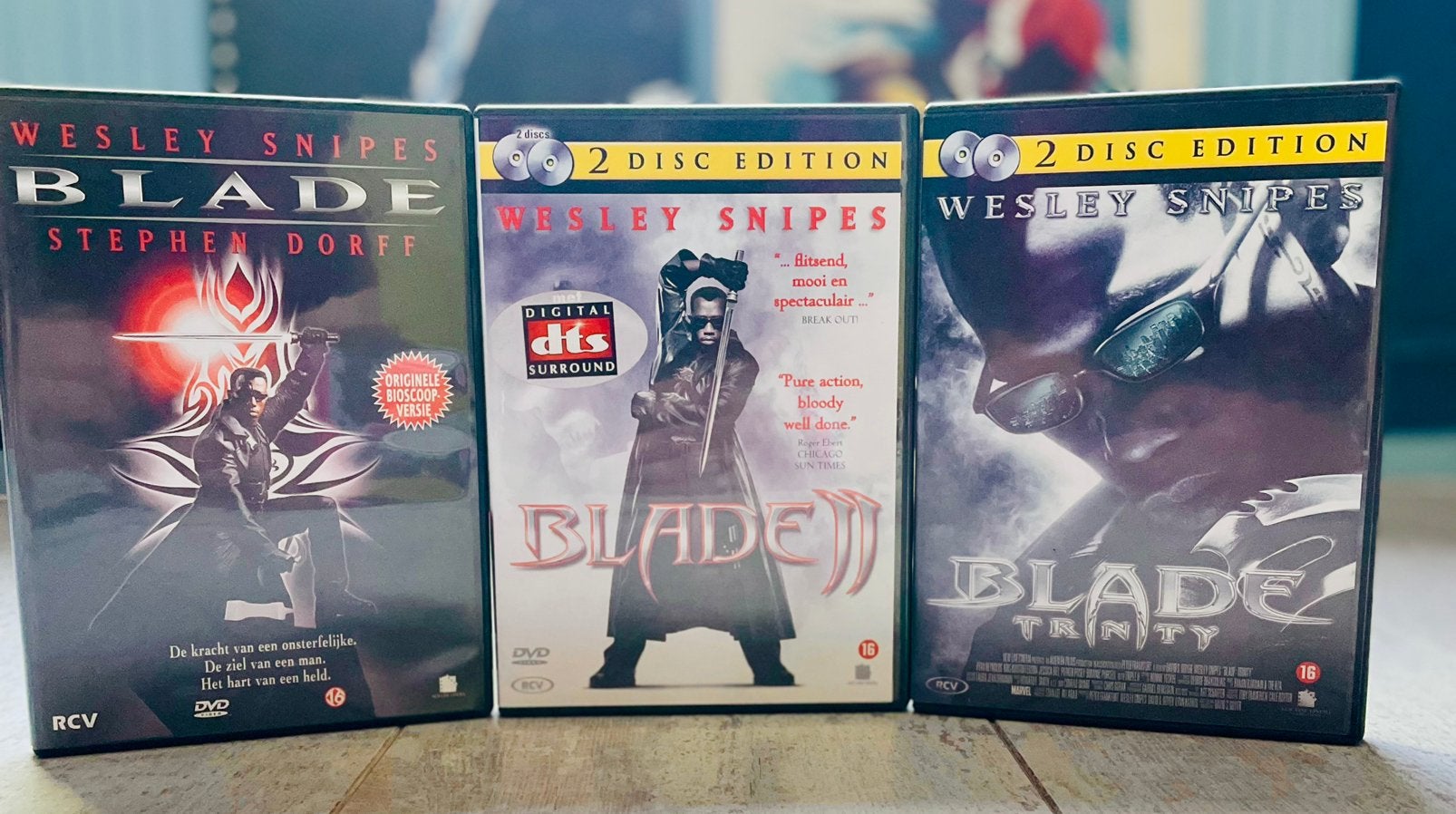Blade Trilogy – DVD, Cd's en Dvd's, Vanaf 16 jaar, Ophalen of Verzenden, Zo goed als nieuw
