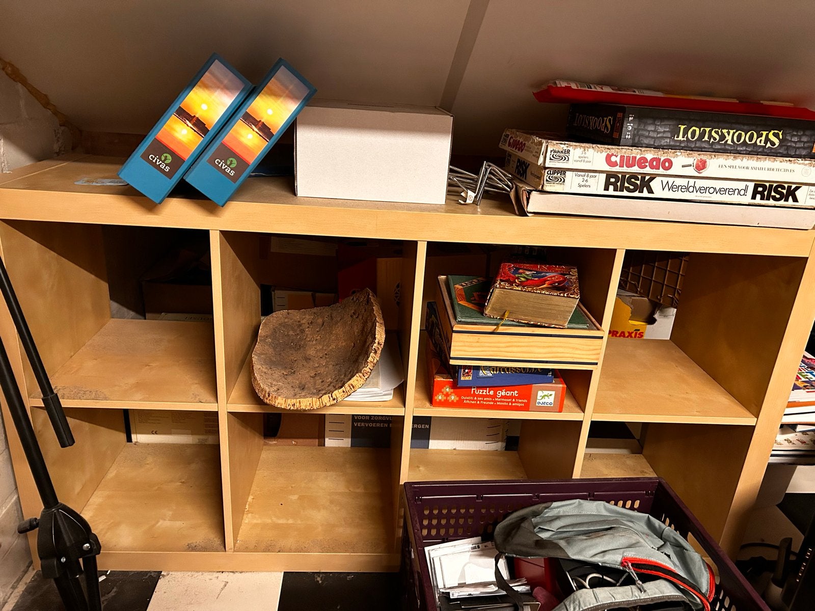 Ikea Vakkenkast Licht Beuken 8 Vakken, Huis en Inrichting, Kasten | Boekenkasten, Ophalen, Met plank(en), Gebruikt, 100 tot 150 cm