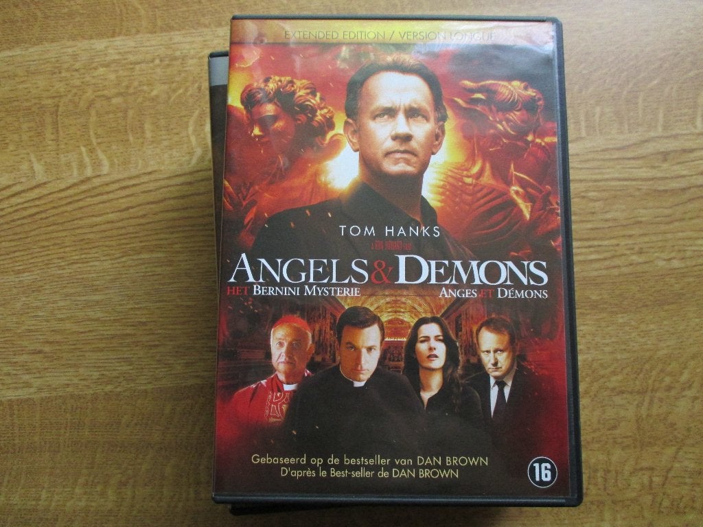 tom hanks: angels & demons (12), Alle leeftijden, Ophalen of Verzenden, Gebruikt, Actiethriller