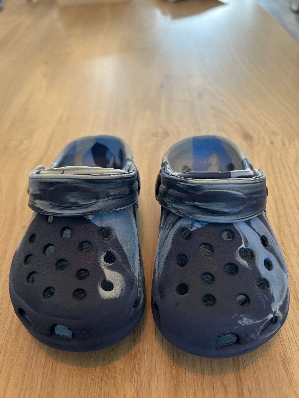 Crocs Clogs voor Kinderen - Blauw 1-2 jaar, Ophalen of Verzenden, Gebruikt, Jongen of Meisje, Schoenen