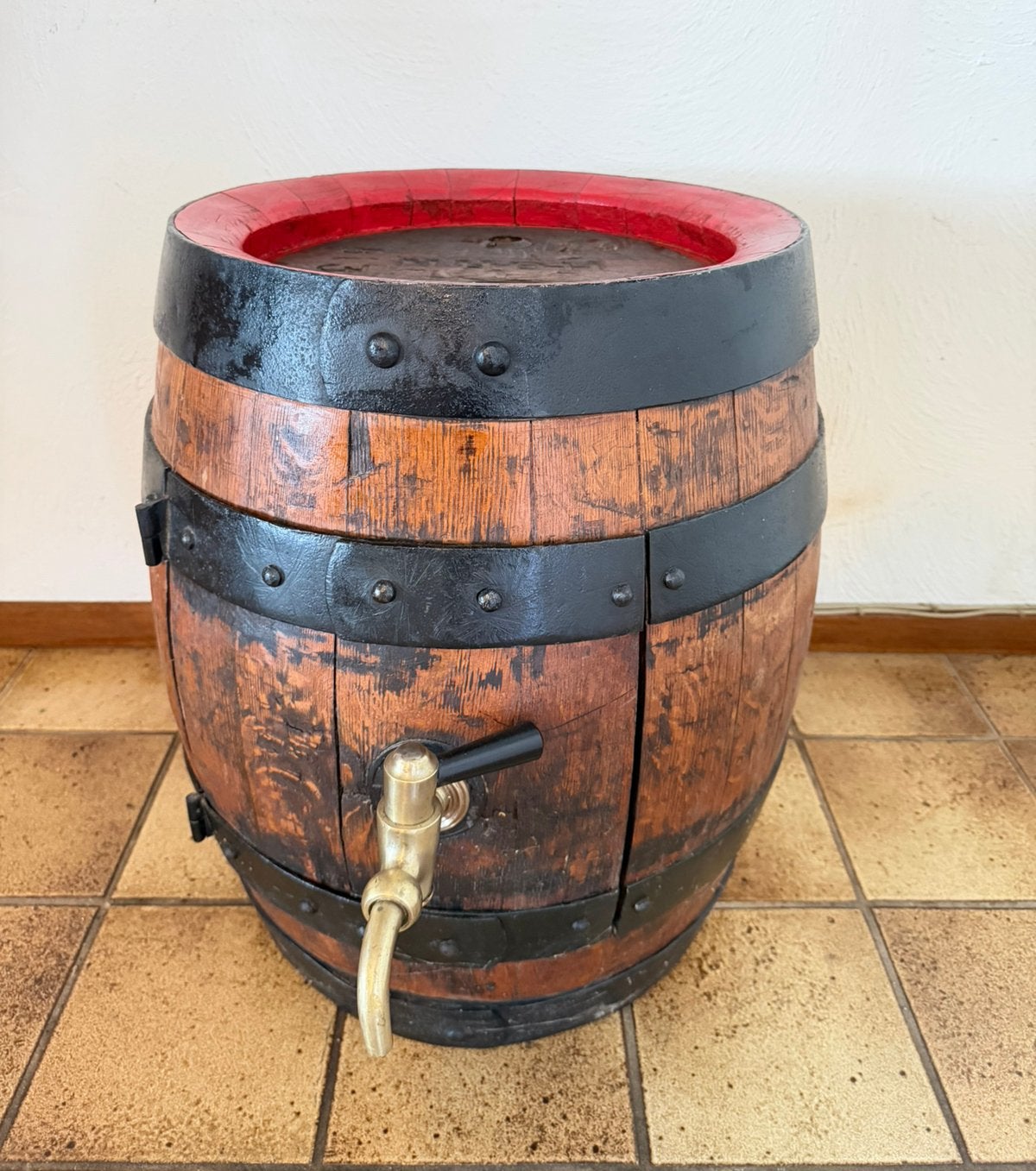 Antiek Houten Biervat  (Kastje), Ophalen