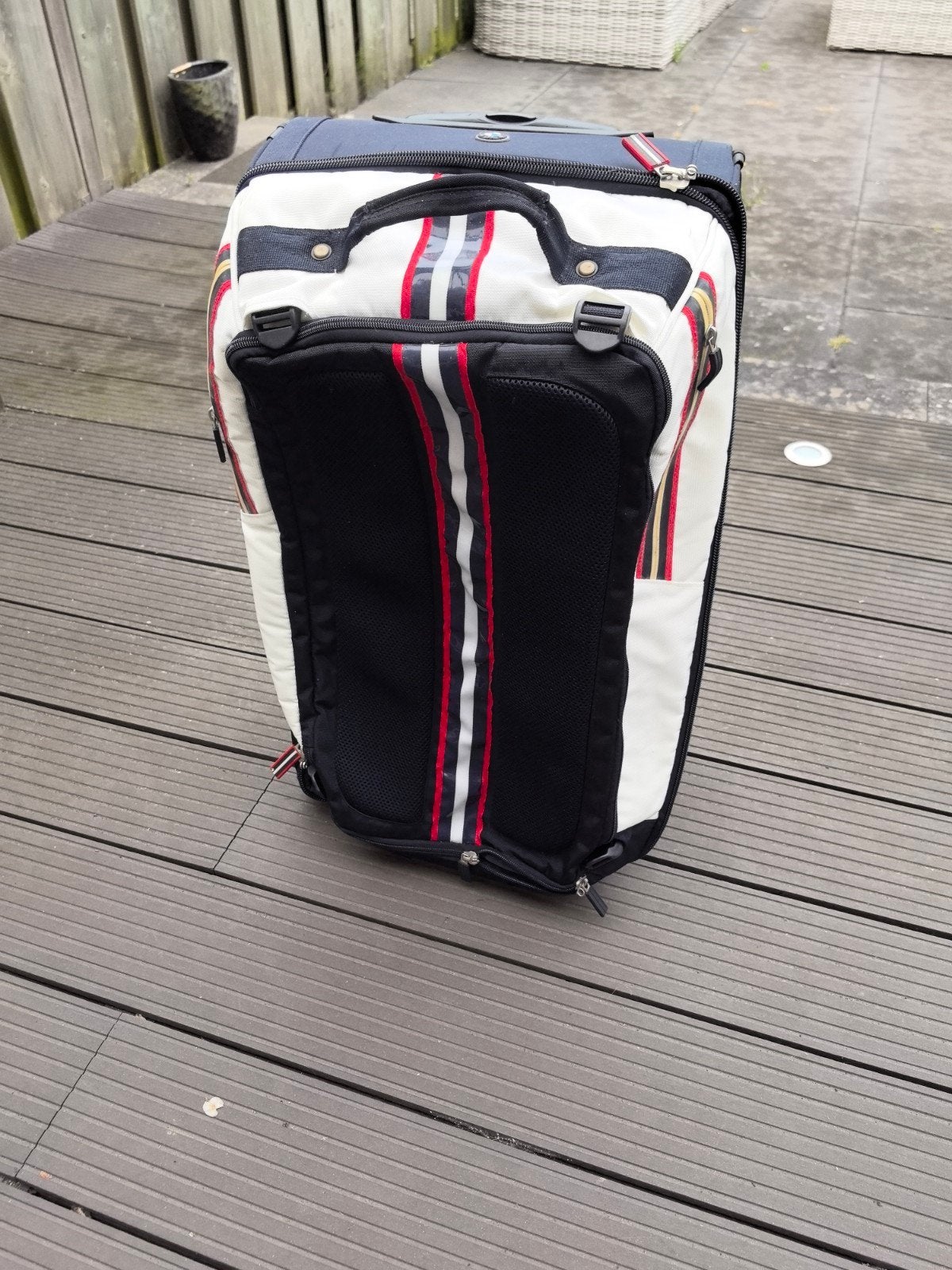 Reiskoffer met wieltjes - 30x38x60cm, Ophalen, 40 tot 60 cm, Gebruikt, Overige kleuren