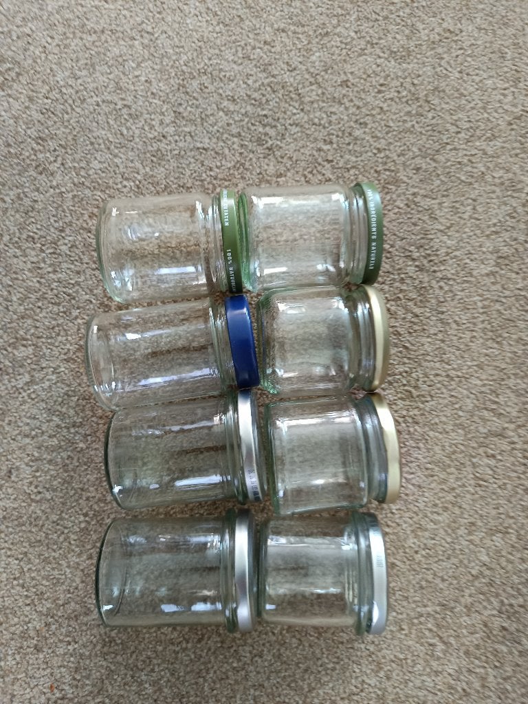 Jampotjes, Ophalen of Verzenden, Zo goed als nieuw, Glas
