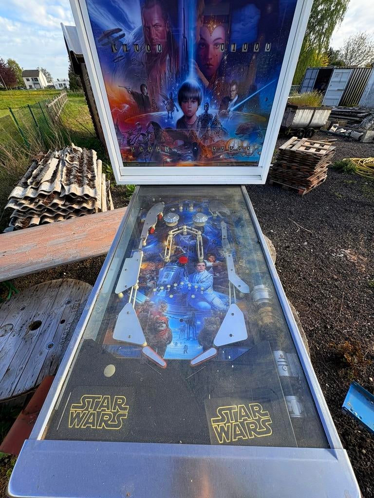 Star wars flipperkast, Ophalen, Gebruikt, Flipperkast