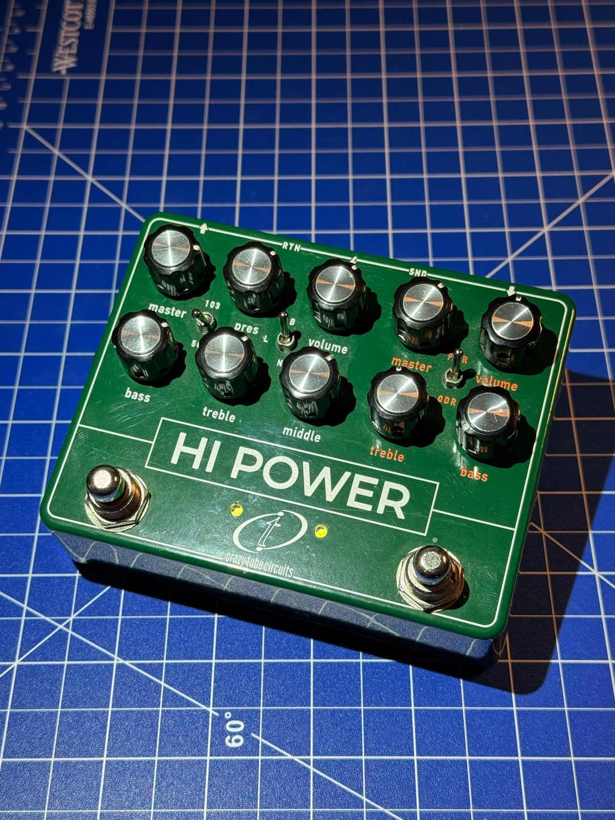 Crazy Tube Circuits Hi Power - Distortion/Overdrive/Fuzz, Muziek en Instrumenten, Effecten, Ophalen of Verzenden, Zo goed als nieuw