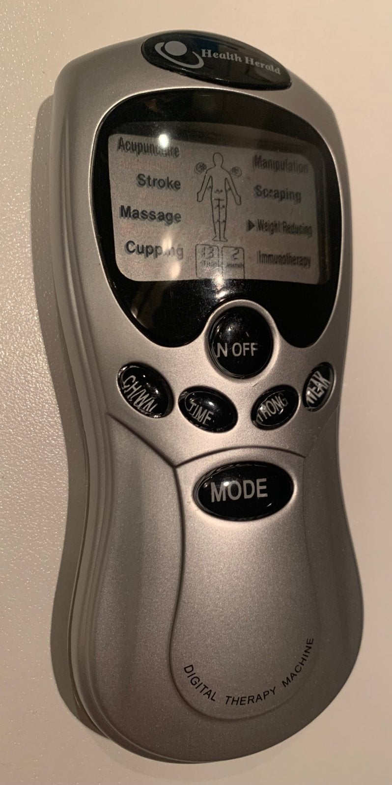 Massage Tens Spierstimulator NIEUW met snoer + pads, Ophalen, Nieuw, Apparaat