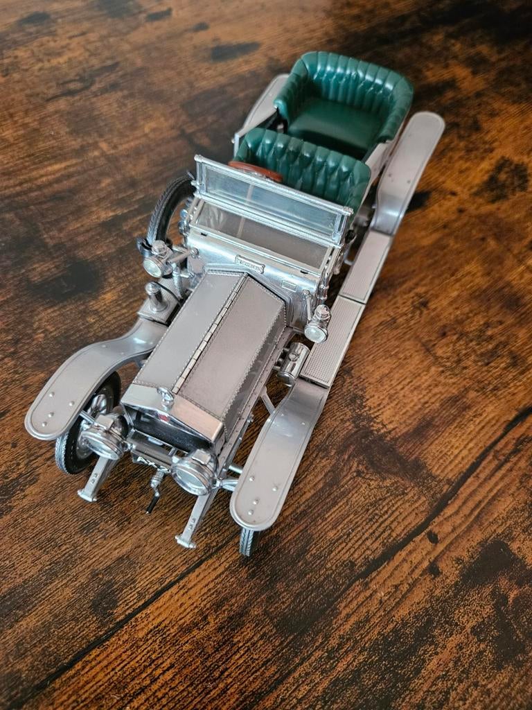 Rolls-Royce Silver Ghost 1907 Franklin Mint 1:20, Ophalen of Verzenden, Zo goed als nieuw, Auto, Overige merken