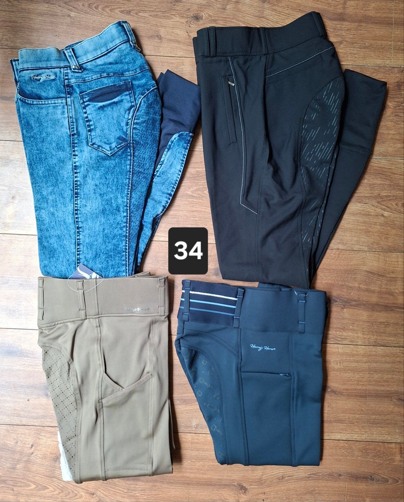 rijleggings/rijbroeken maat 34 en 36, Dieren en Toebehoren, Paardrijkleding, Dressuur, Nieuw, Nvt, Nvt