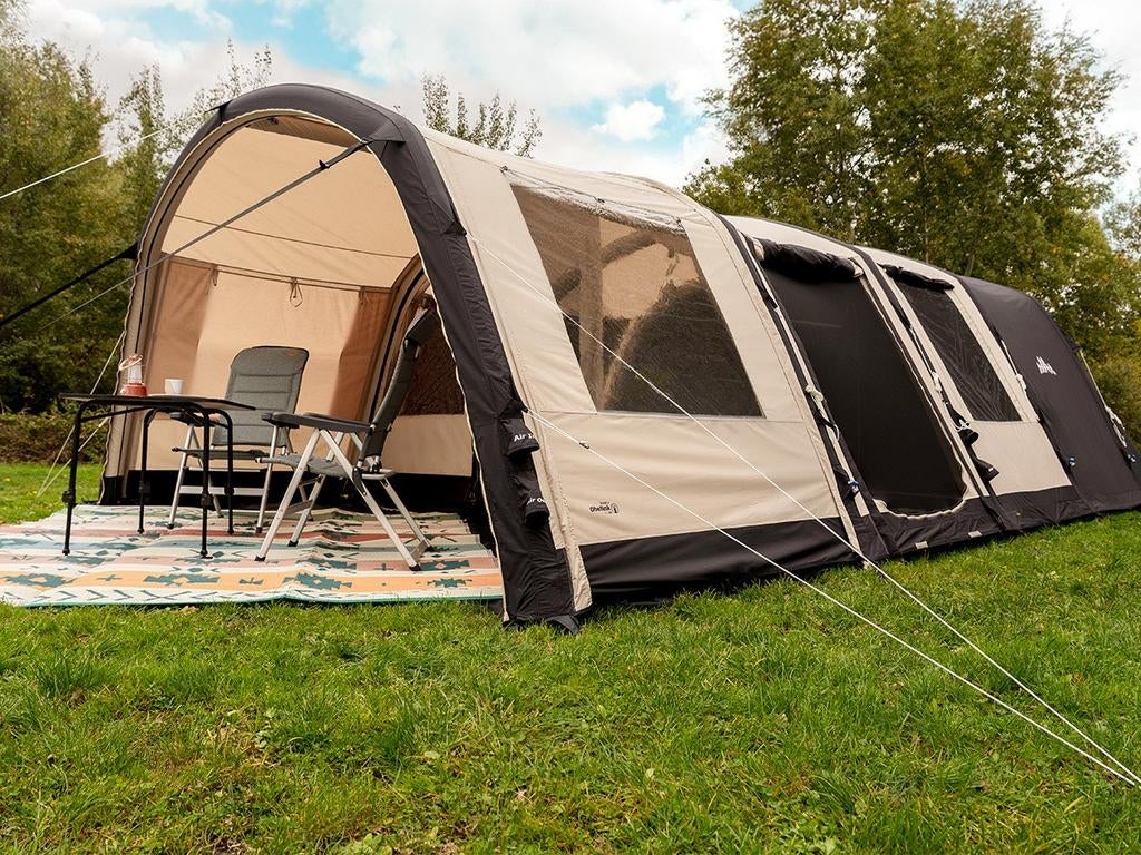 Obelink Miami 6 TC opblaasbare tent - 6 persoons, Caravans en Kamperen, Ophalen, Zo goed als nieuw, Tot en met 6