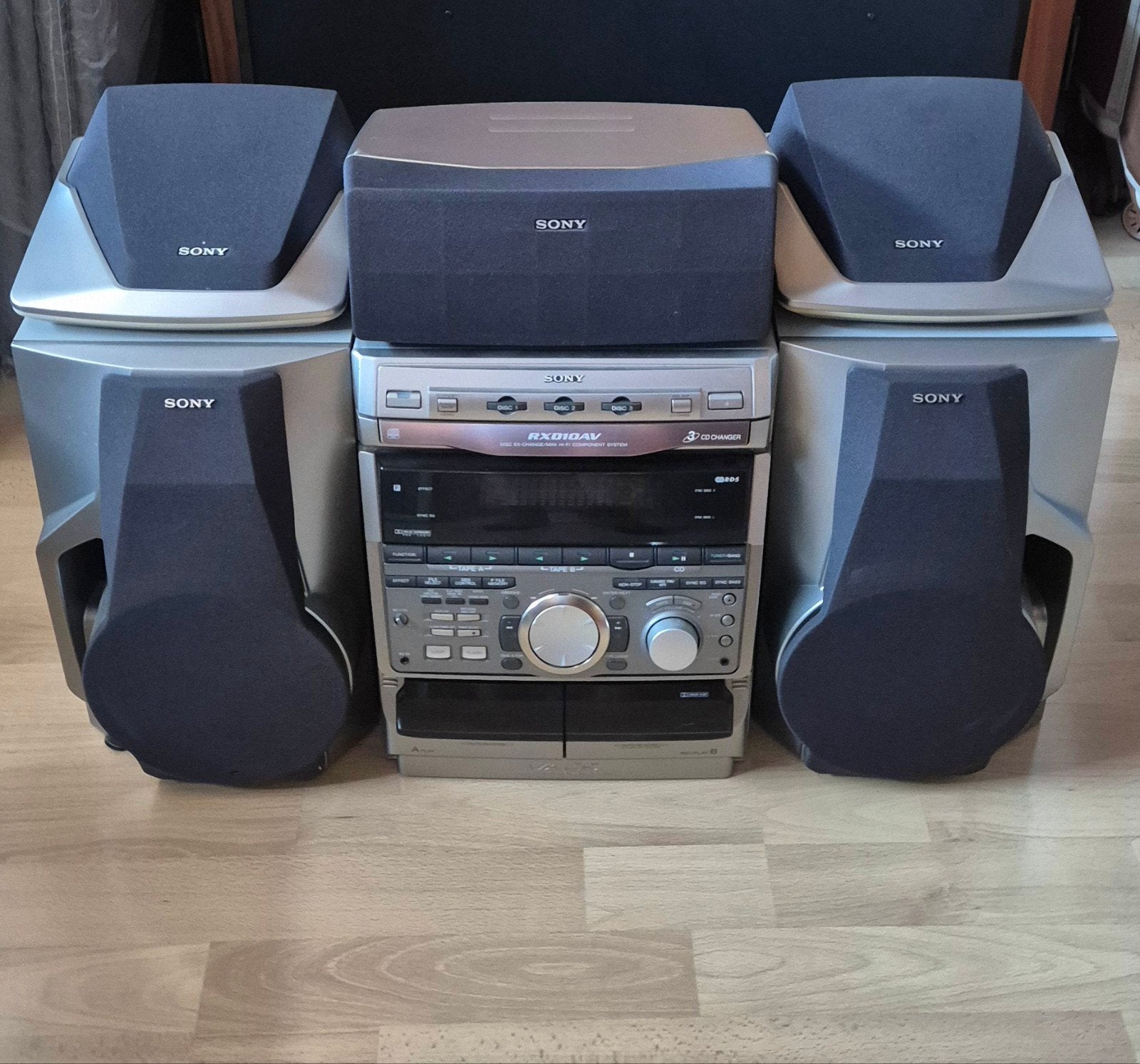 Sony  mini hifi systeem, Ophalen of Verzenden, Gebruikt, Dvd-speler, Sony