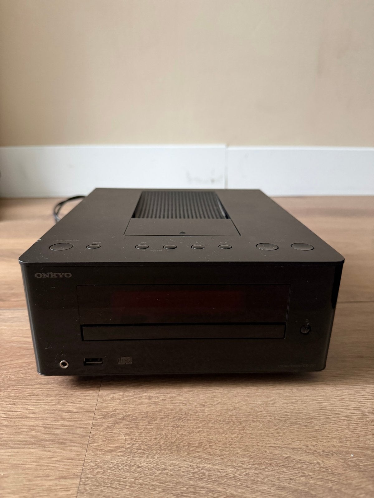 Onkyo CR-255 CD-ontvanger met radio en USB, Ophalen of Verzenden, Gebruikt, Overige merken, Met radio