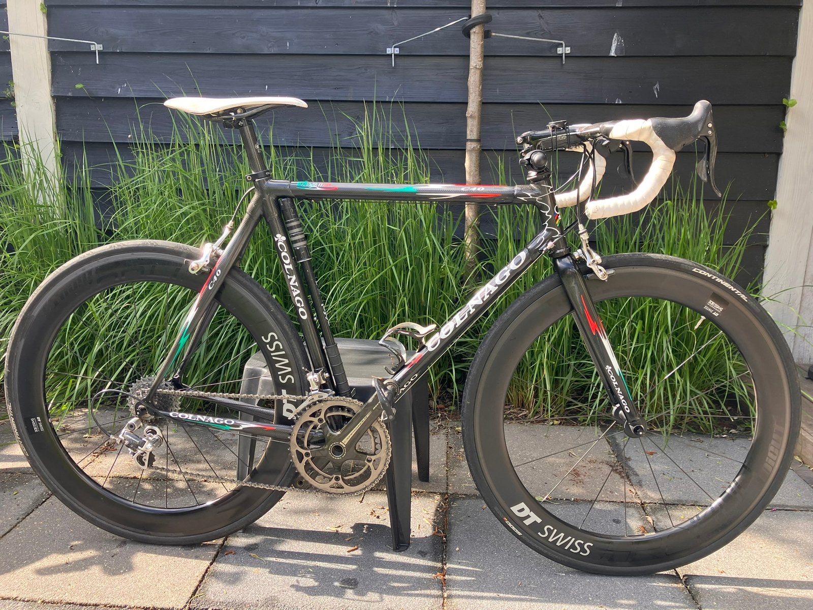 Colnago C40 racefiets, 28 inch, Gebruikt, Carbon, 10 tot 15 versnellingen