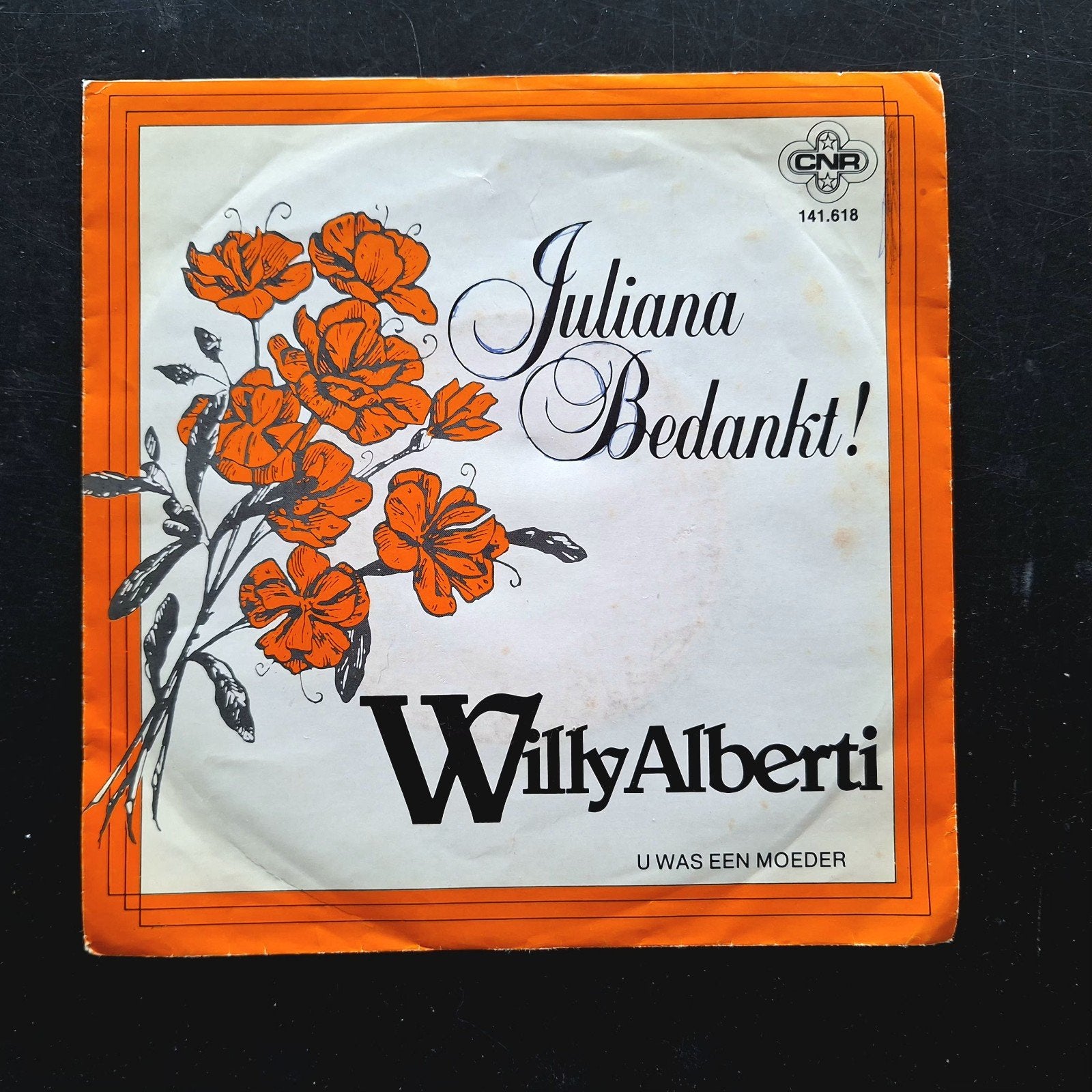7"/SINGLE  WILLY ALBERTI - Juliana Bedankt!, Ophalen of Verzenden, Gebruikt, Nederlandstalig