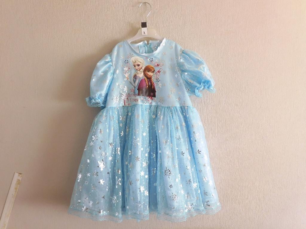 Frozenjurk maat 116, Kinderen en Baby's, Kinderkleding | Maat 116, Ophalen of Verzenden, Nieuw, Meisje, Jurk of Rok