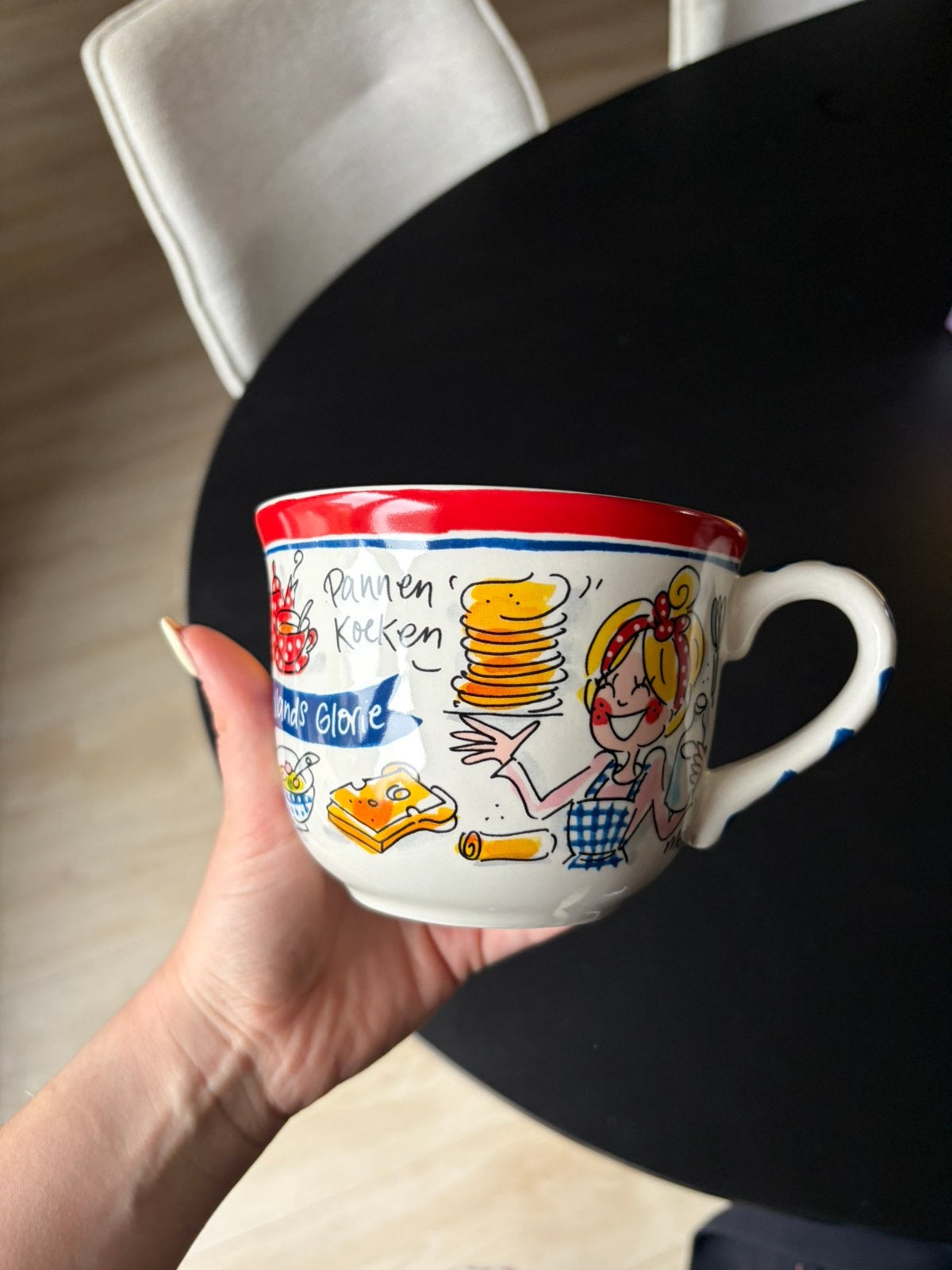 Soepkom Hollands Glorie, Huis en Inrichting, Keuken | Servies, Gebruikt, Ophalen of Verzenden, Kom(men), Overige stijlen