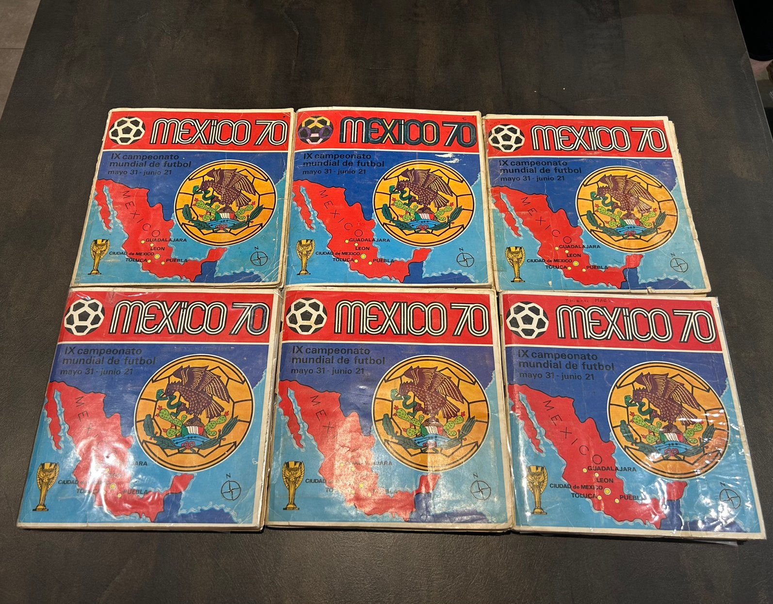 Boek boeken Panini mexico 70 world cup 1970 voetball foot, Verzamelen, Ophalen of Verzenden, Zo goed als nieuw, Buitenlandse clubs